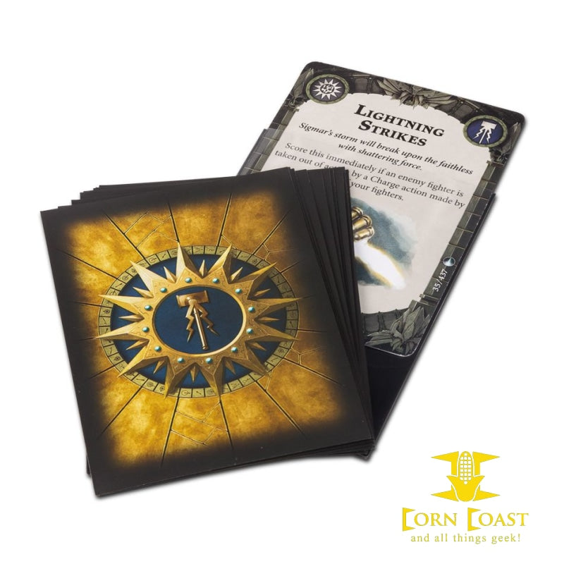 Warhammer Underworlds: Shadespire – Steelheart’s Champions Sleeves - Corn Coast Comics