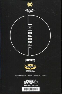 Batman/Fortnite: Zero Point #1 Batman Day Special B&W Edition NM