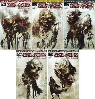 Dead World War of the Dead #1-5 complete set NM