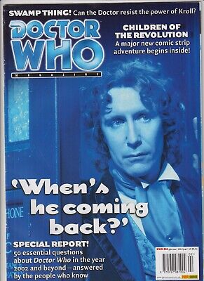 Doctor Who Magazine Jan 2002