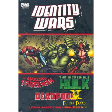 Identity wars HC Marvel premiere edition Deadpool/Spider-Man/Hulk - Corn Coast Comics