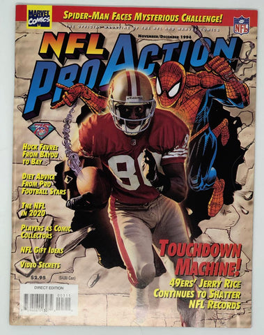 NFL Pro Action magazine Nov/Dec 1994