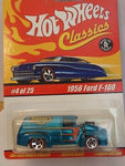 Hot Wheels Classics blue 1956 Ford F-100 #4/25