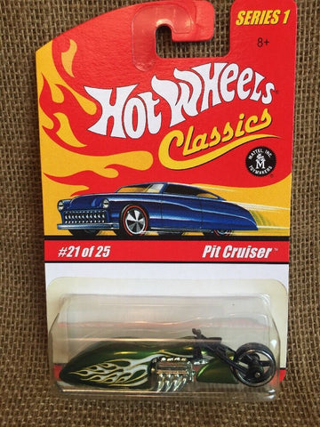 Hot Wheels Classics green Pit Cruiser #21/25