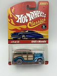 Hot Wheels Classics blue 1940s Woodie #11/25