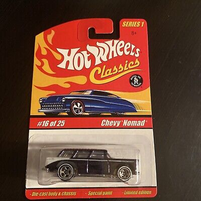 Hot Wheels Classics black Chevy Nomad #16/25