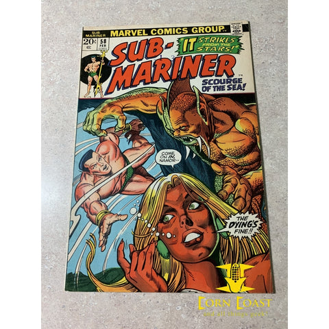 Sub-Mariner (1968 1st Series) #58 NM