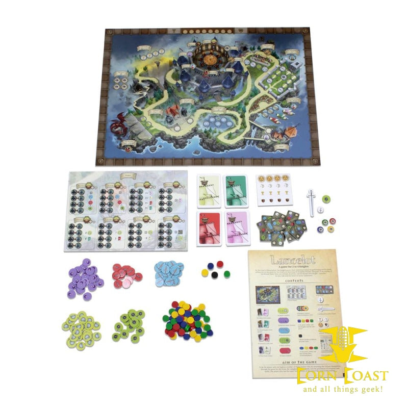 Lancelot Board Game - Corn Coast Comics