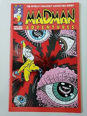 Madman Adeventures red foil ashcan FN
