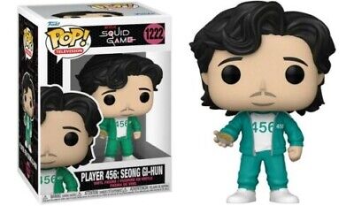 POP NETFLIX SQUID GAME PLAYER 456: SEONG GI-HUN VINYL FIG