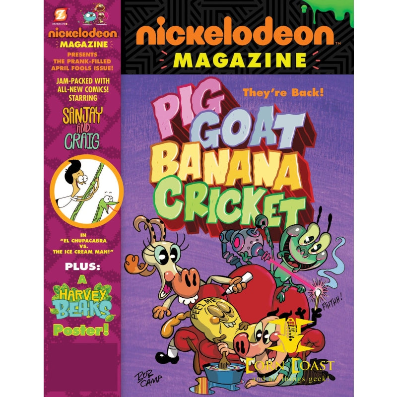 NICKELODEON MAGAZINE #10 - Corn Coast Comics