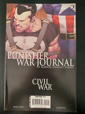 Punisher War Journal (vol 2) Civil War #2 NM