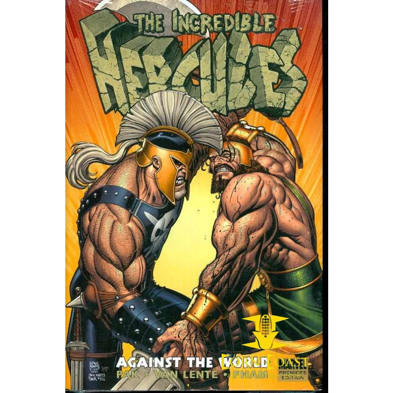 INCREDIBLE HERCULES AGAINST WORLD PREM HC - Corn Coast Comics