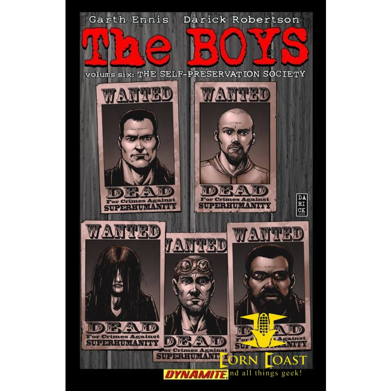 BOYS TP VOL 06 SELF-PRESERVATION SOCIETY