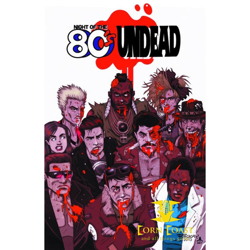 NIGHT OF THE 80S UNDEAD TP - Corn Coast Comics