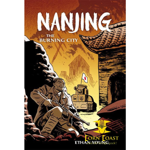 NANJING THE BURNING CITY HC - Corn Coast Comics