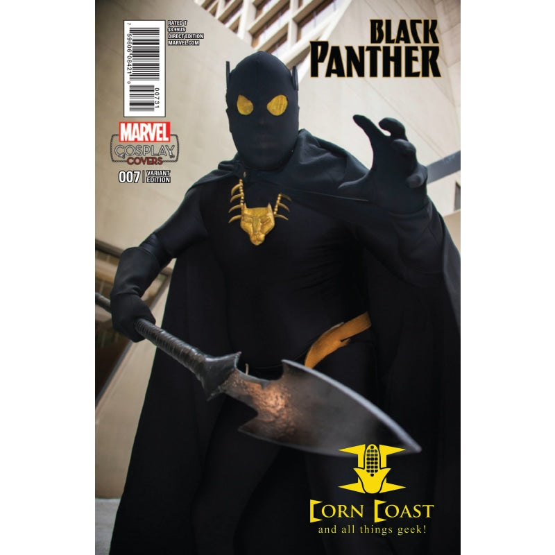 BLACK PANTHER #7 COSPLAY VAR