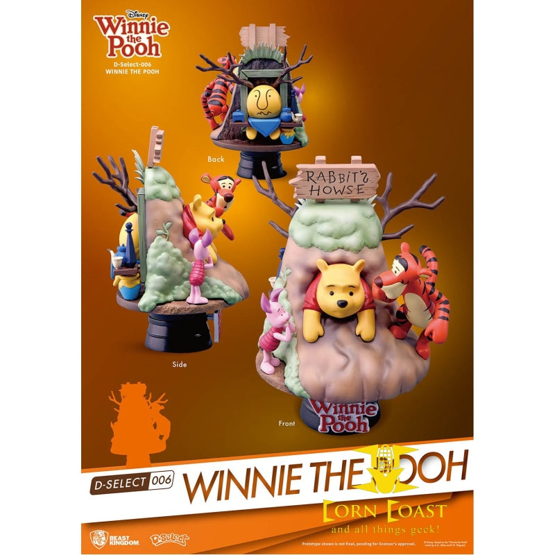 WINNIE THE POOH DS-006 D-STAGE SERIES PX 6IN STATUE - Corn Coast Comics