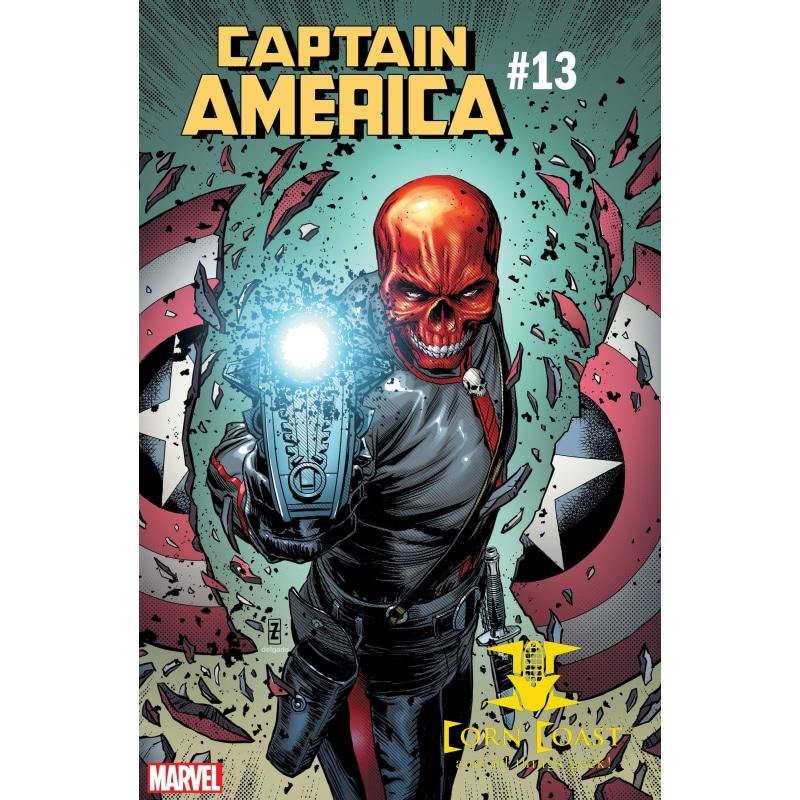 CAPTAIN AMERICA #13 ZIRCHER BOBG VAR NM - Corn Coast Comics
