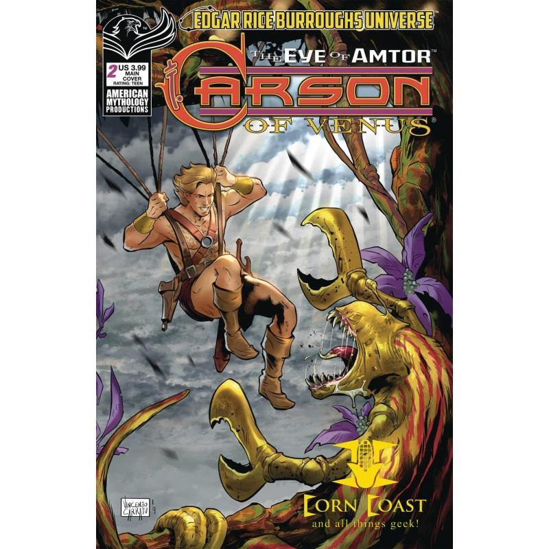 CARSON OF VENUS EYE OF AMTOR #2 CVR A CARRATU - Corn Coast Comics