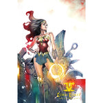 WONDER WOMAN #757 CARD STOCK OLIVIER COIPEL VAR ED