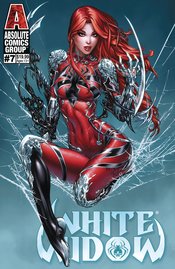 WHITE WIDOW #7 CVR C EBAS WRAPAROUND LENTICULAR NM