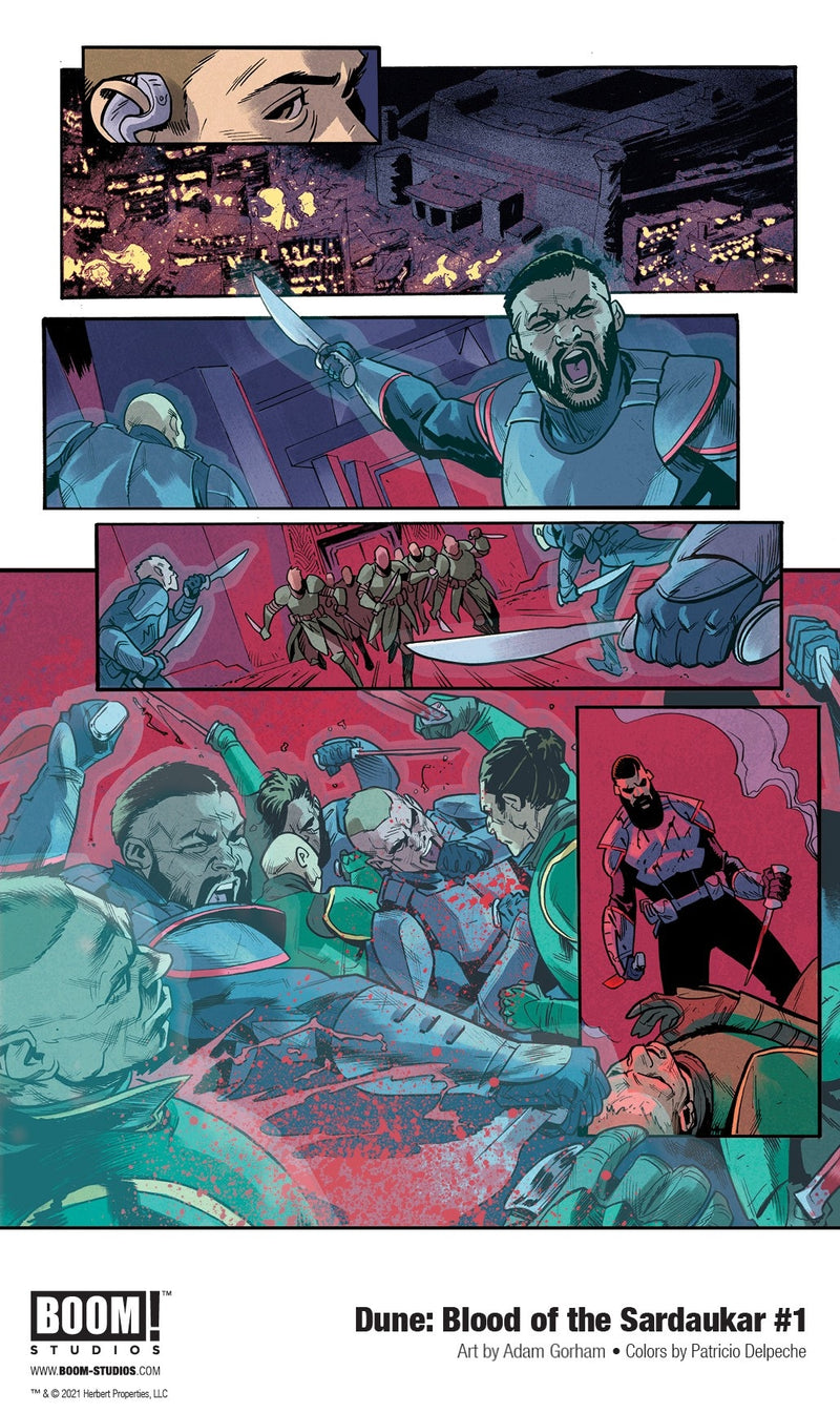 DUNE BLOOD OF THE SARDAUKAR #1 CVR A DEKAL