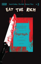 EAT THE RICH #3 (OF 5) CVR B CAREY NM