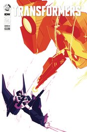 TRANSFORMERS #36 CVR B RED POWELL NM