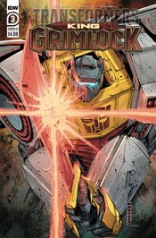 TRANSFORMERS KING GRIMLOCK #3 (OF 5) CVR B PADILLA NM