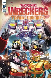 TRANSFORMERS WRECKERS TREAD & CIRCUITS #1 (OF 4) CVR A LAWR NM