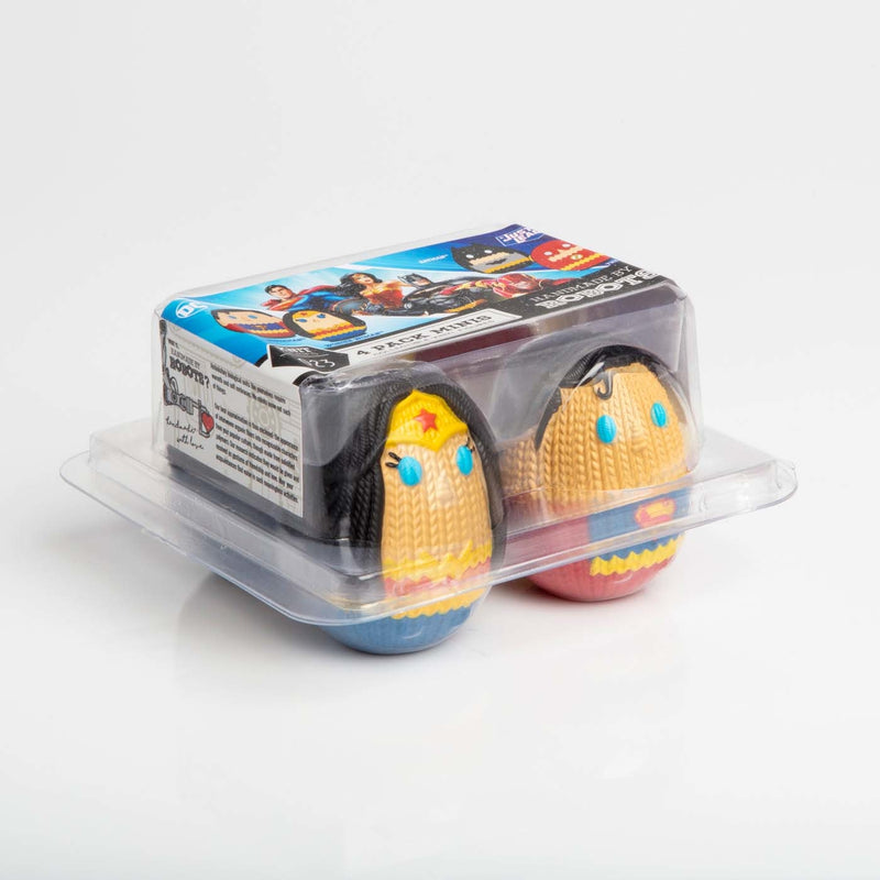 DC COMICS HMBR MINI EGG 4PK