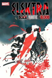 ELEKTRA BLACK WHITE BLOOD #4 (OF 4) NM