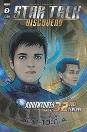 STAR TREK DISCOVERY ADV IN 32ND CENTURY #2 (OF 4) CVR A HERN NM