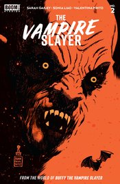 VAMPIRE SLAYER (BUFFY) #2 CVR B BLOOD RED FOIL STAMP VAR NM