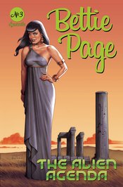 BETTIE PAGE ALIEN AGENDA #3 CVR A LINSNER NM