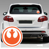 SW REBEL ALLIANCE INSIGNIA WINDOW DECAL