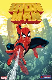 IRON MAN (vol 6) #23 MANAPUL BEYOND AMAZING SPIDER-MAN VAR NM