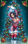GFT 2022 HOLIDAY PINUP SPECIAL CVR A REYES NM