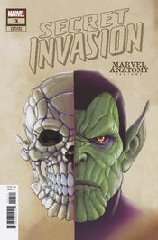 SECRET INVASION (vol 2) #3 (OF 5) MARVEL ANATOMY LOBE VAR NM