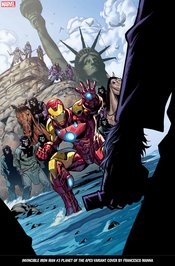 INVINCIBLE IRON MAN (vol 5) #3 MANNA PLANET OF THE APES VAR NM