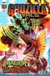 GODZILLA RIVALS MOTHRA VS TITANOSAURUS CVR A WIND NM