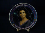 Star Trek The Next Generation Counselor Troi mini plate