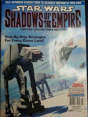 Star Wars Shadows of the Empire Strategy Guide Limited Collector's Edition magazine
