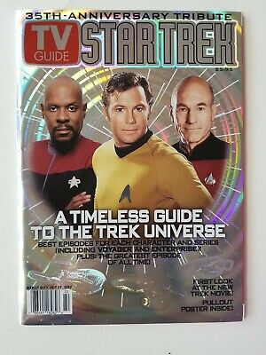 TV Guide Star Trek 35th anniversary tribute magazine