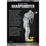 Adjunct model Sharpshooter Wyrd games - Corn Coast Comics