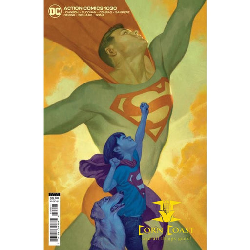 ACTION COMICS #1030 CVR B JULIAN TOTINO TEDESCO CARD STOCK 