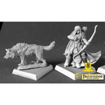 ADOWYN & LERYN (ICONIC HUNTER & WOLF) - Miniatures