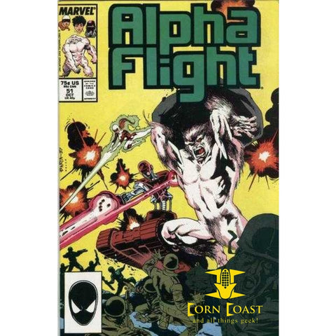 Alpha Flight #51 NM - Back Issues