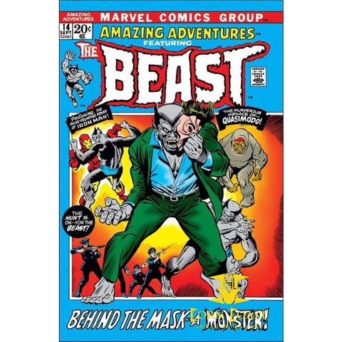 Amazing Adventures featuring Beast #14 FN - Back Issues